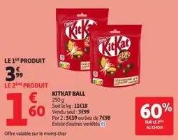 Auchan Direct KitKat BALL offre
