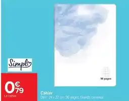Carrefour Simply - cahier offre