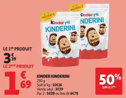 Auchan Direct Kinder Kinderini offre
