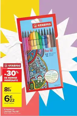 Carrefour Market Stabilo - 12 fuentes de cabecerolas offre