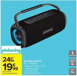 Carrefour Market Enceinte sans fil offre
