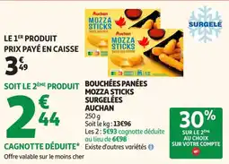 Auchan Direct Auchan Mozza Sticks offre