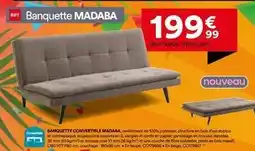 BUT Banquette convertible madaba offre