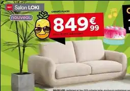 BUT Loki - canape 3 places offre
