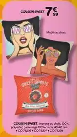 BUT Coussin sweet offre