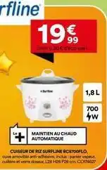 BUT Surfline - cuiseur de riz rcs700flo offre