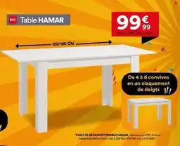 BUT Table de secour extensible hanar offre