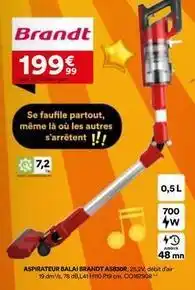 BUT Brandt - aspirateur balai ass90r offre