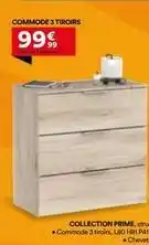 BUT Prime - commode 3 tiroirs offre
