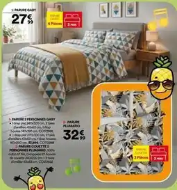 BUT Parure 2 personnes offre