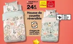 BUT Licorne - housse de couette réversible offre