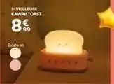 BUT Veilleuse kawaii toast offre