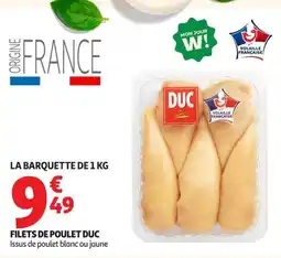 Auchan Direct DUC Filets de poulet offre