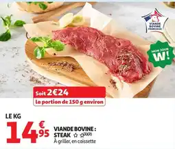 Auchan Direct VIAND Bovine STEAK offre