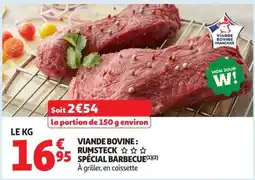 Auchan Direct VIAND Bovine RUMSTECK offre