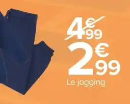 Carrefour Market Le jogging offre