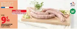 Auchan Direct Chipolatas Nature offre