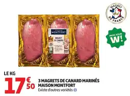 Auchan Direct MAISON MONTFORT MAGRET DE CANARD offre