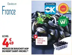 Auchan Direct Mr.Goodfish Moules de Bouchot AOP offre