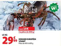 Auchan Direct HOMARD EUROPÉEN offre
