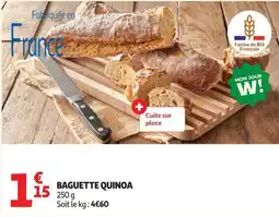 Auchan Direct BAGUETTE QUINOA offre