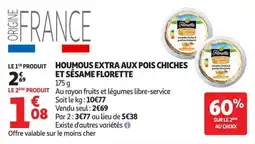 Auchan Direct Florette Houmous Extra offre