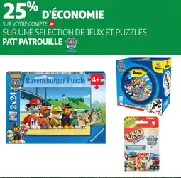 Auchan Direct Ravensburger Puzzle offre