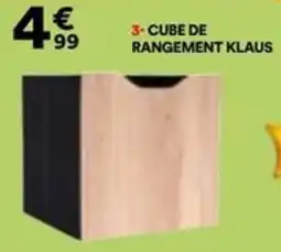 BUT Klaus cube de rangement offre