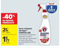 Carrefour CHANTECLAIR Spray nettoyant ménager offre