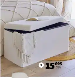 GiFi Banc coffre clara bouclette offre
