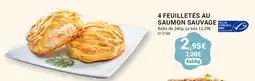 Gel 2000 4 feuilletés au saumon sauvage offre