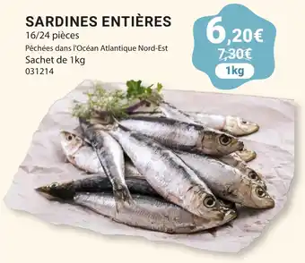 SARDINES ENTIÈRES