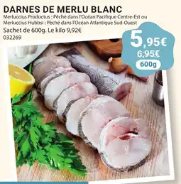 Gel 2000 DARNES DE MERLU BLANC offre