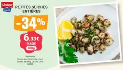 Gel 2000 Gimbert Petites seiches entières offre