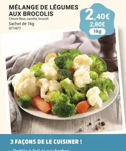 Gel 2000 Mélange de légumes aux brocolis offre