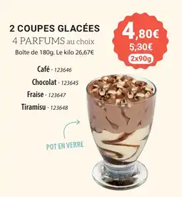Gel 2000 2 COUPES GLACÉES offre