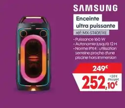 Pro&Cie Samsung enceinte ultra puissante offre