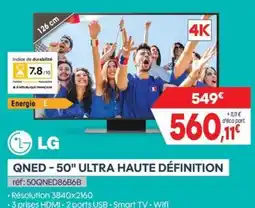 Pro&Cie LG QNED - 50" ULTRA HAUTE DÉFINITION offre