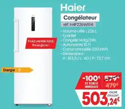 Pro&Cie Haier Congélateur offre