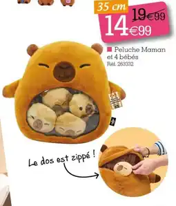 Kandy Peluche Maman et 4 bébés offre
