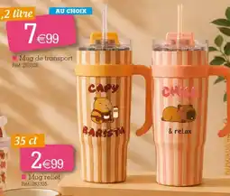 Kandy Mug de transport offre