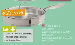 Kandy Poêle inox offre