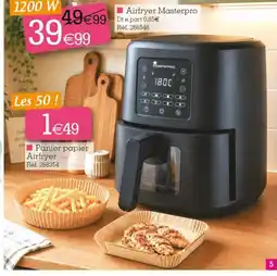 Kandy Masterpro Airfryer offre