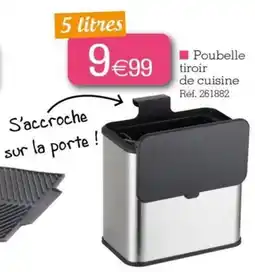 Kandy Poubelle tiroir de cuisine offre
