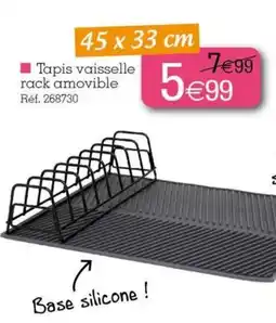 Kandy Tapis vaisselle rack amovible offre
