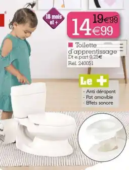 Kandy Toilette d'apprentissage offre