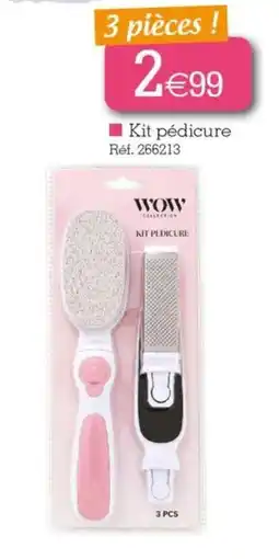 Kandy WOW Kit pédicure offre