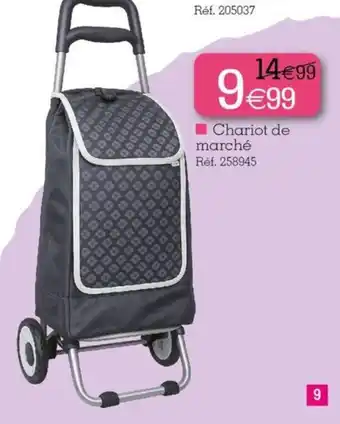 Chariot de marché