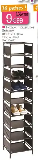 Kandy Range chaussures offre