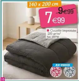 Kandy Couette imprimée offre